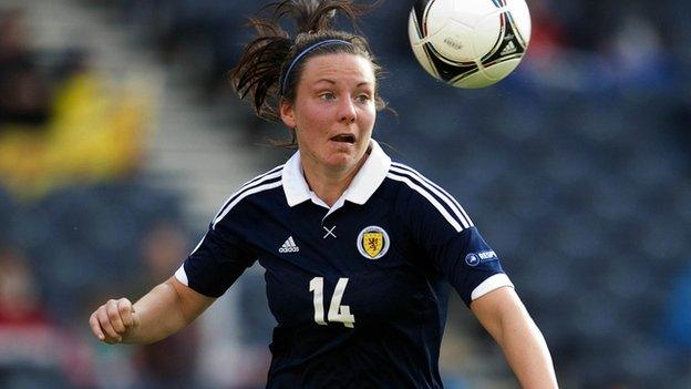 Scotland defender Rachel Corsie