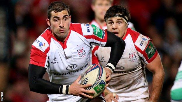 Ruan Pienaar in action for Ulster