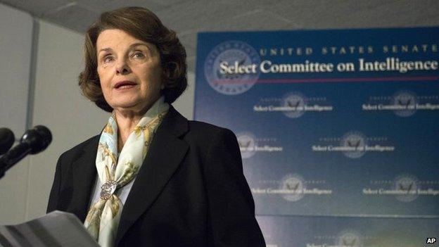 Senate Intelligence Committee Chair Senator Dianne Feinstein