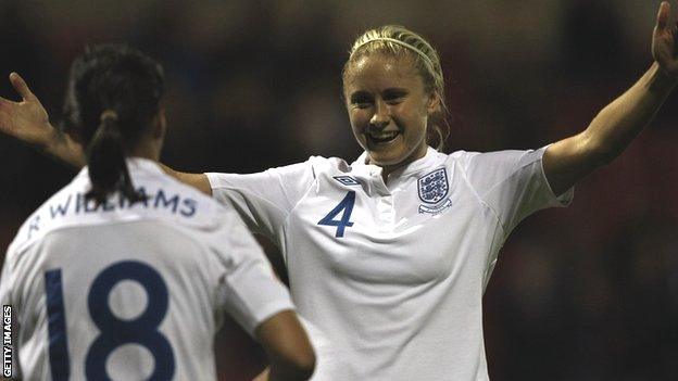 New England captain Steph Houghton