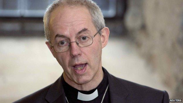 Most Rev Justin Welby