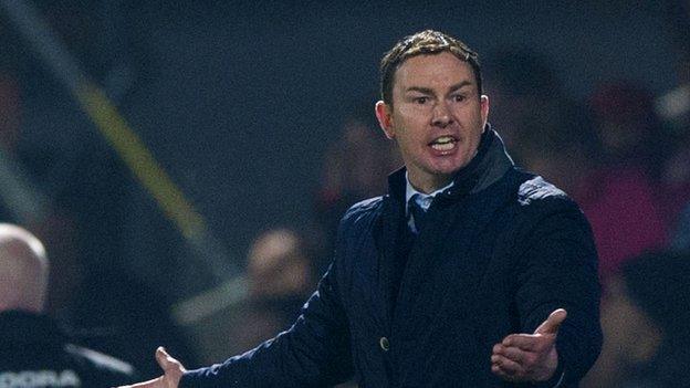 Ross County manager Derek Adams