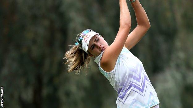 American teenager Lexi Thompson