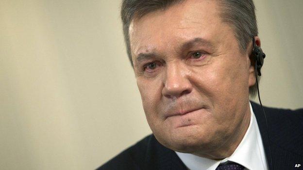 Ukraine's former Prime Minister Viktor Yanukovych