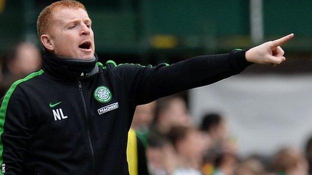 Celtic manager Neil Lennon