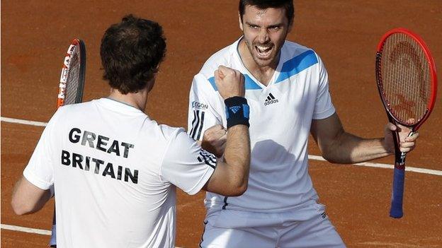 Colin Fleming and Andy Murray