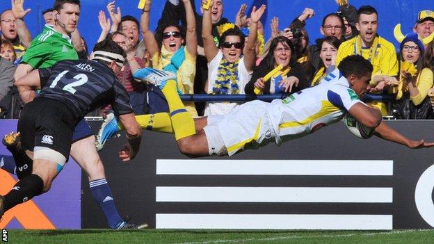 Wesley Fofana scores for Clermont