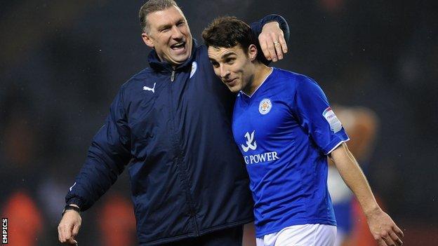 Nigel Pearson (left) and Matty James