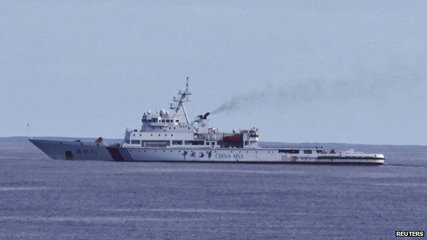 Chinese vessel Haixun 01 (5 April 2014)