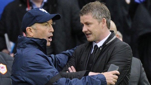 Tony Pulis Ole Gunnar Solskjaer