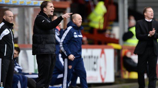 Alan Archibald was at a loss to explain Partick Thistle's performance as they lost 4-2 to Hearts