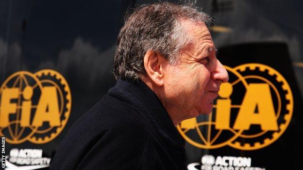 FIA president Jean Todt