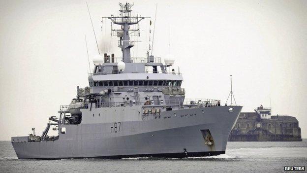 File photo of HMS Echo