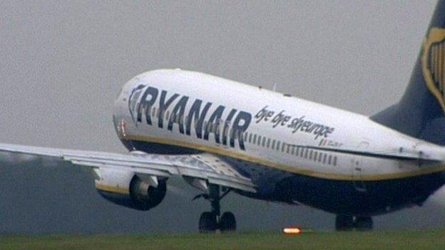 Ryanair plane