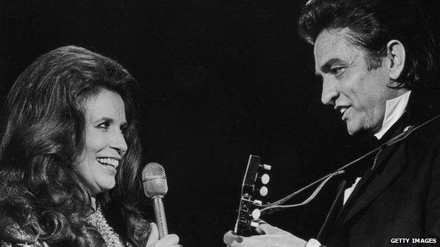 June Carter Cash and Johnny Cash