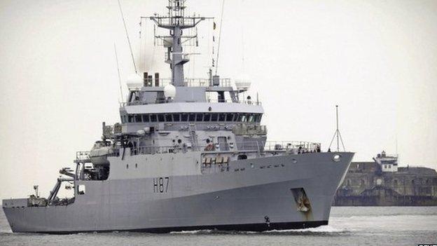 File photo of HMS Echo