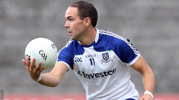 Paul Finlay hit Monaghan's winning point at Clones