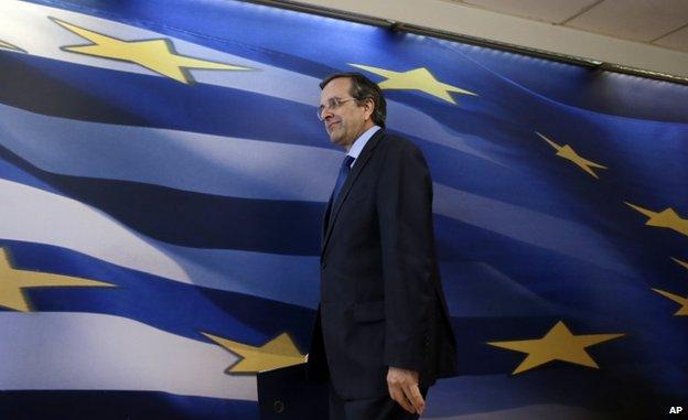 Greek PM Antonis Samaras