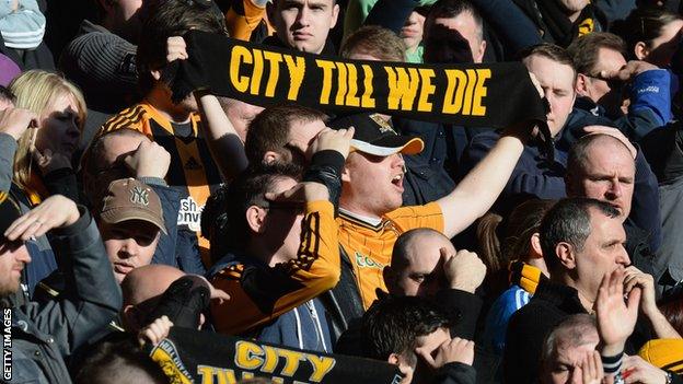 Hull City fans