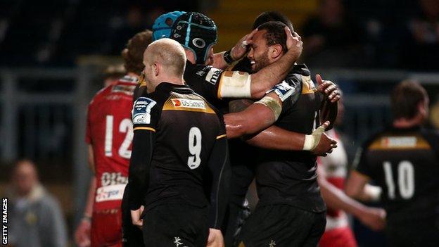 London Wasps celebrate