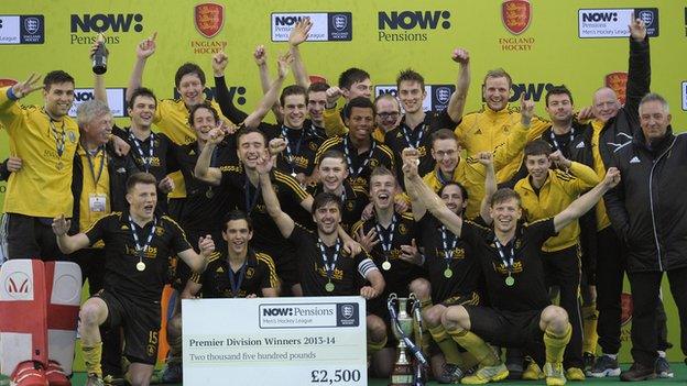 Beeston Bees celebrate 2014 title