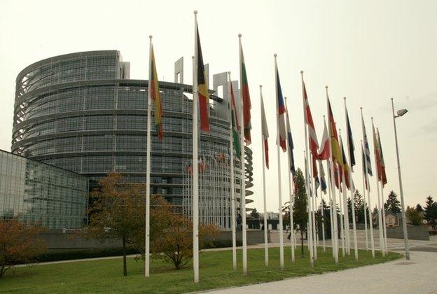 European Parliament building