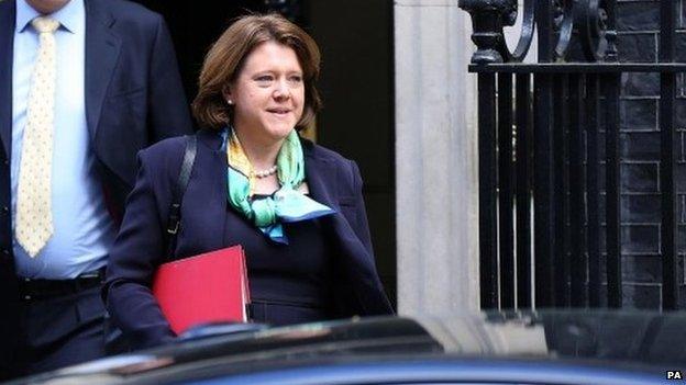 Maria Miller attends cabinet