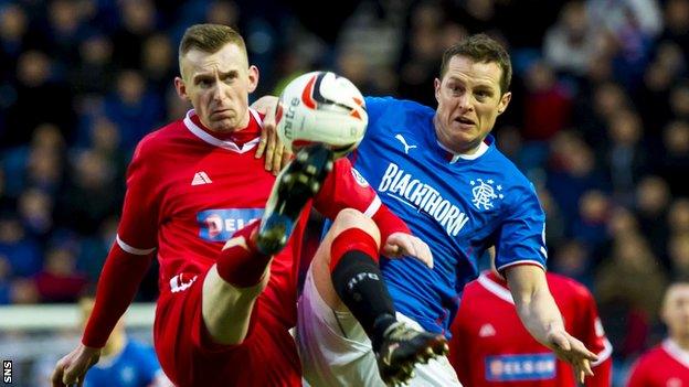 Jon Daly in action