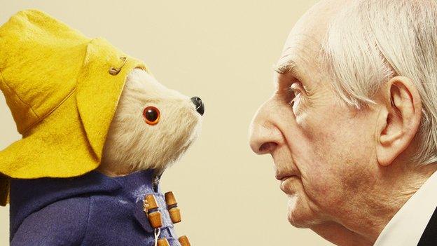 Paddington Bear and Michael Bond