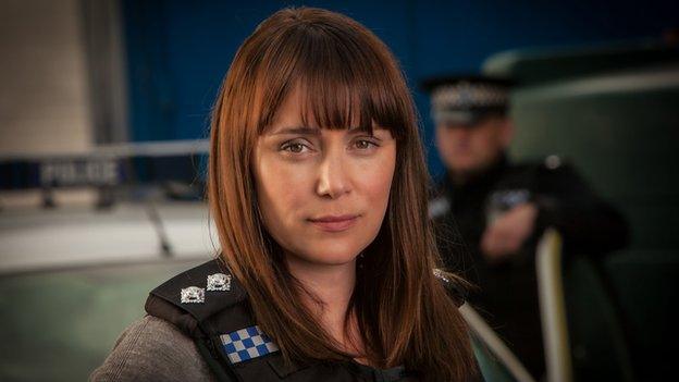 Keeley Hawes as DI Lindsay Denton in Line of Duty