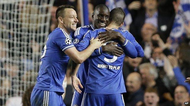 Chelsea celebrations