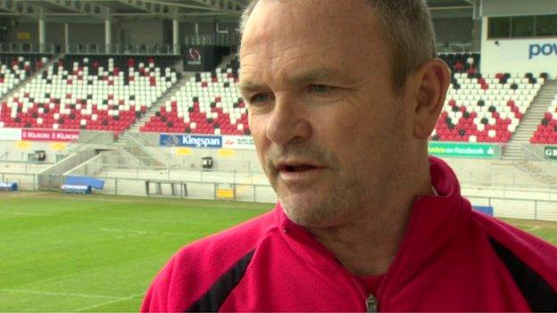 Ulster coach Mark Anscombe