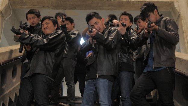 A scene from The Raid 2