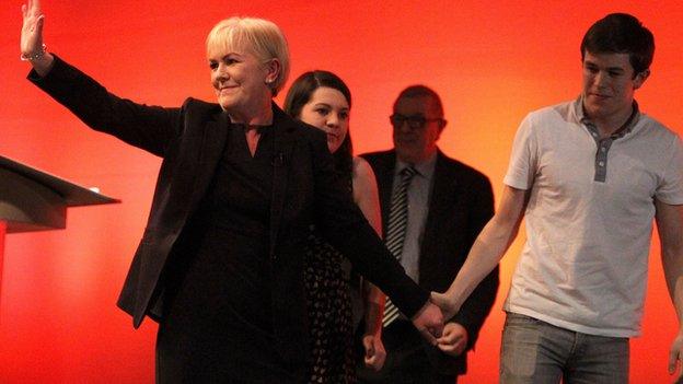 Johann Lamont and family