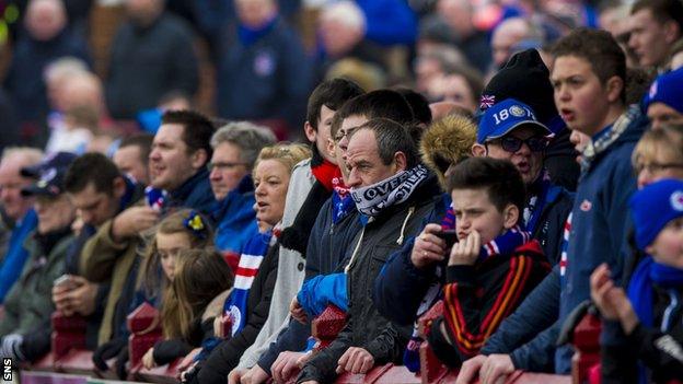 Rangers supporters