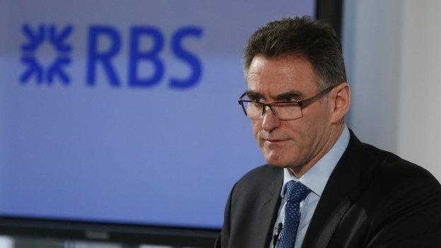 Ross McEwan, CEO of the Royal Bank of Scotland speaks during a news conference in London 27/02/14.