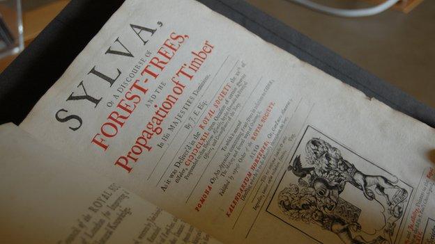 Title page of Sylva (Image: BBC)