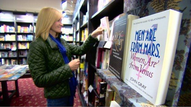 Jackie Bird in Waterstones