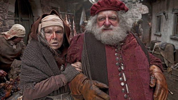 Julie Walters and Simon Russell Beale in Henry IV