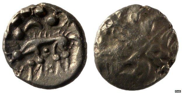 Iron Age Norfolk wolf stater