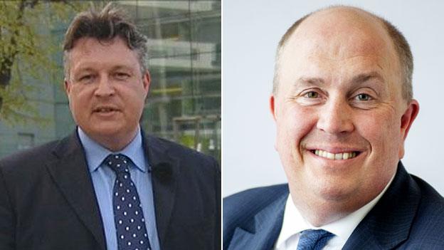 Mark Bee and Colin Noble
