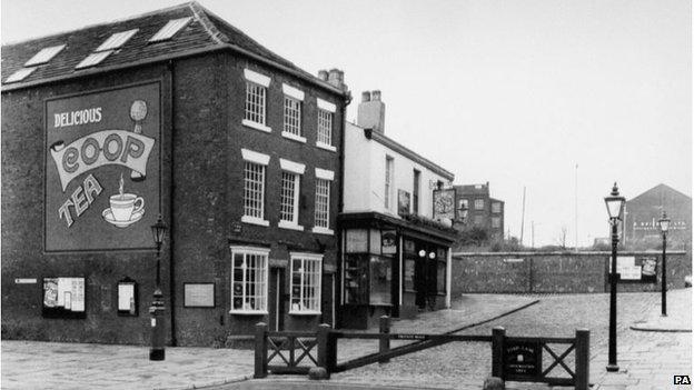 The Toad Lane shop in Rochdale that was the birth place of the Co-Operative movement