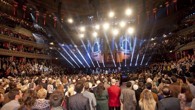 The state at the Royal Albert Hall