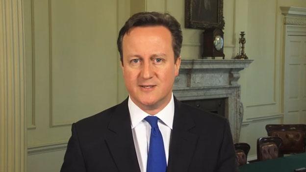 David Cameron delivers his Easter message