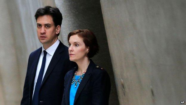 Ed Miliband and his wife Justine