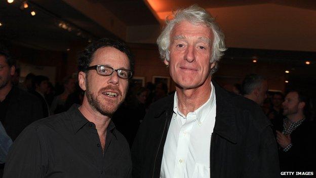 Ethan Coen, Roger Deakins at True Grit screening