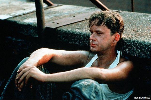 Shawshank Redemption film still Tim Robbins