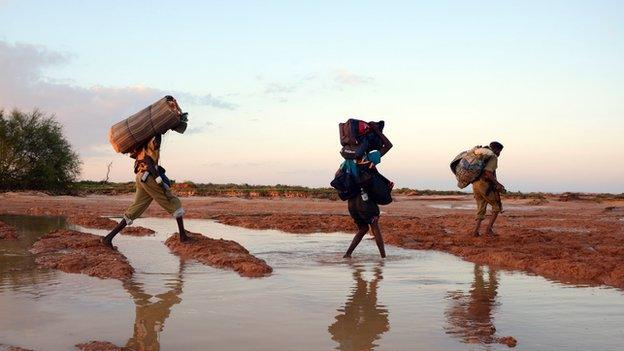 Storms in Somalia, 2013