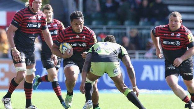 saracens v Northampton