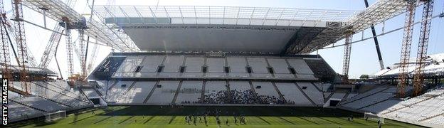 Sao Paulo's Itaquerao Stadium